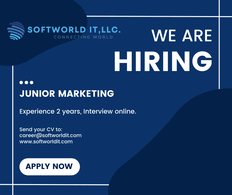 Junior Marketing job